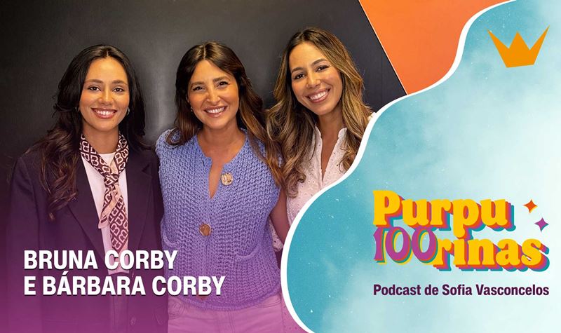 100 Purpurinas - BÁRBARA E BRUNA CORBY