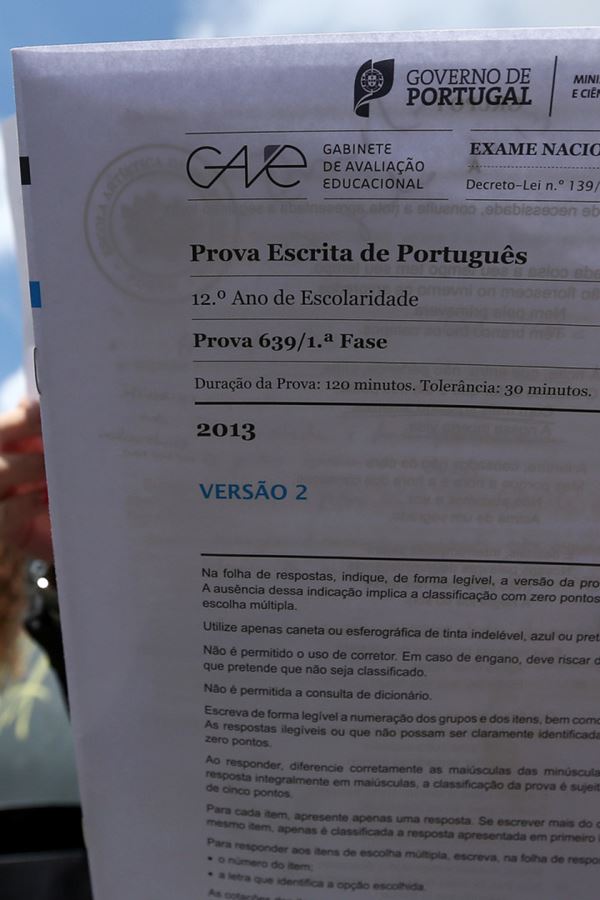 Serviços mínimos para avaliações finais e provas finais.