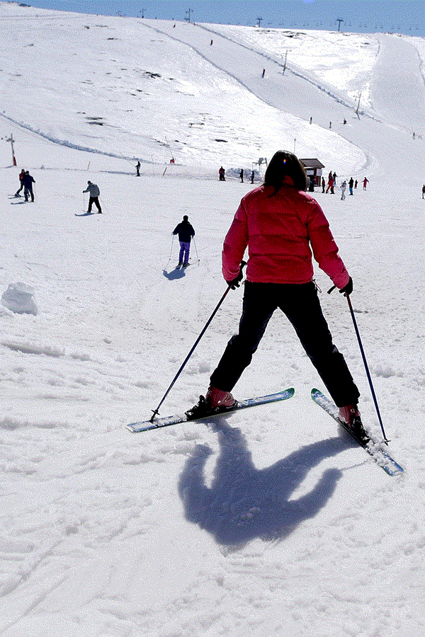 Pistas de ski? Já temos! Pistas de ski? Já temos!
