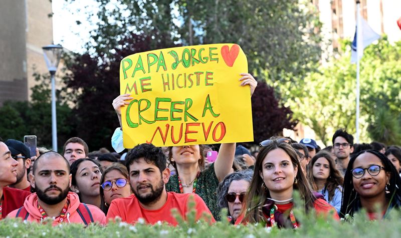 O segundo dia do Papa em Lisboa é celebrado com jovens