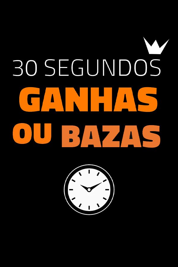 MEGA GIVEAWAY: 30 SEGUNDOS GANHAS OU BAZAS!