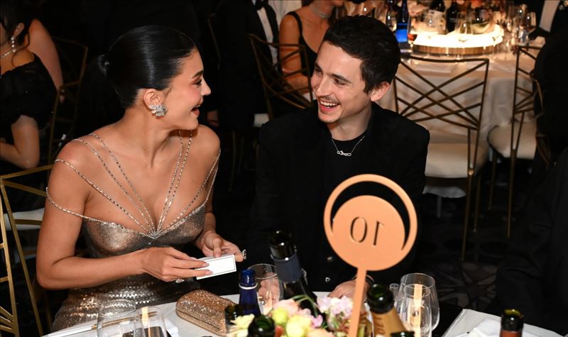 Globos de Ouro são fãs do casal Jenner-Chalamet!