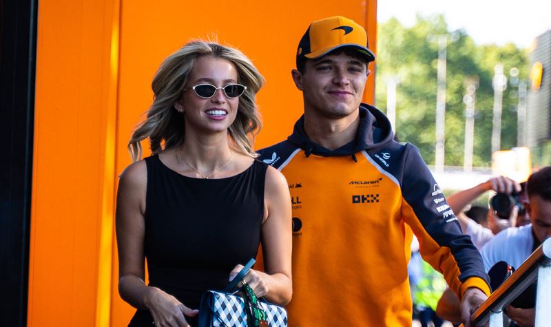 Margarida Corceiro e os rumores sobre Lando Norris