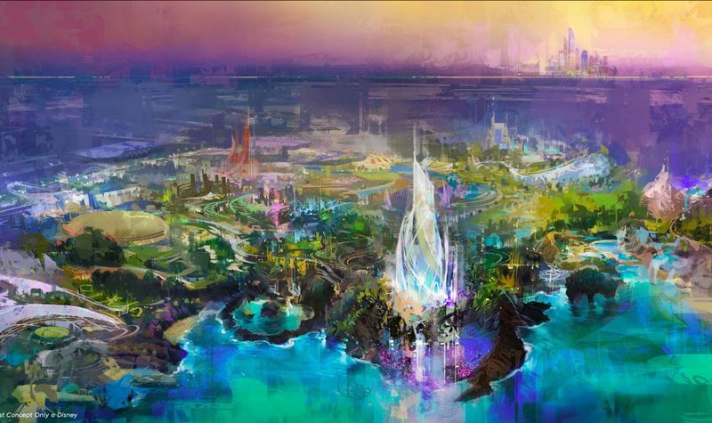 Disney vai abrir uma nova Disneyland num local impressionante!