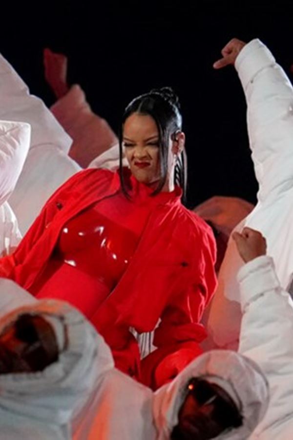 Bailarina portuguesa no Super Bowl!