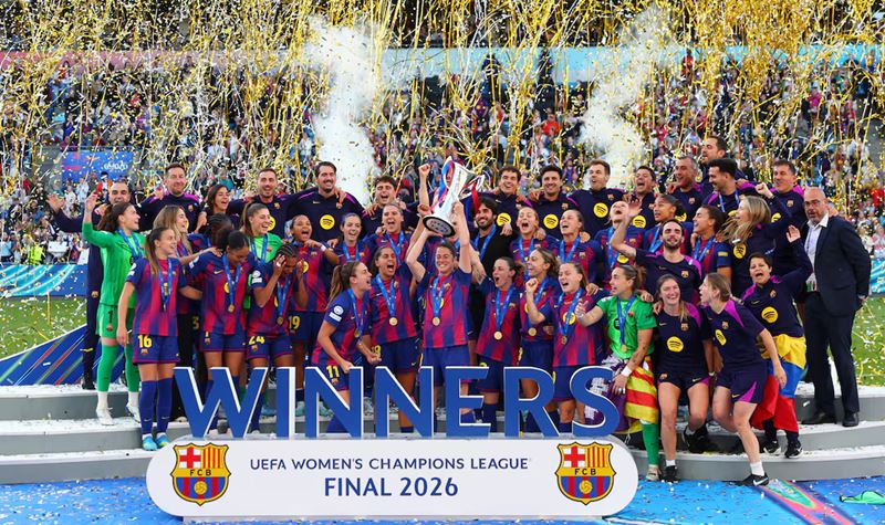 Barcelona de Kika Nazareth volta a reinar na Europa