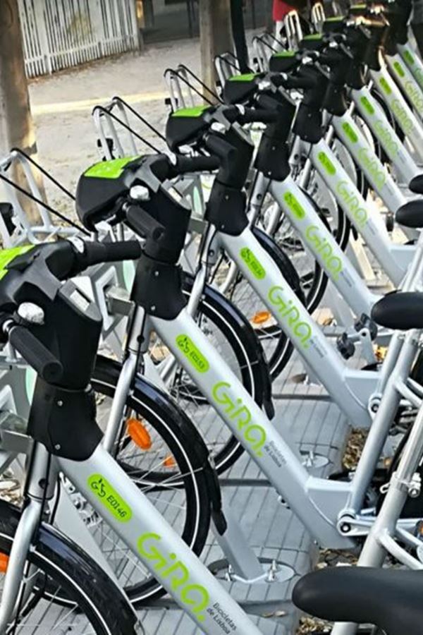 Bicicletas Gira gratuitas para quem viva em Lisboa e tenha passe Navegante.