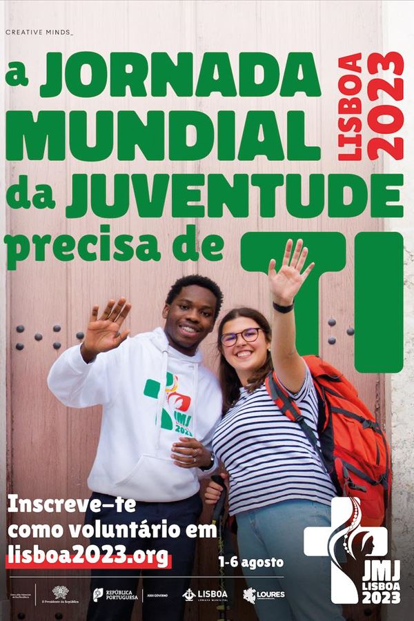 A Jornada Mundial da Juventude precisa de ti!