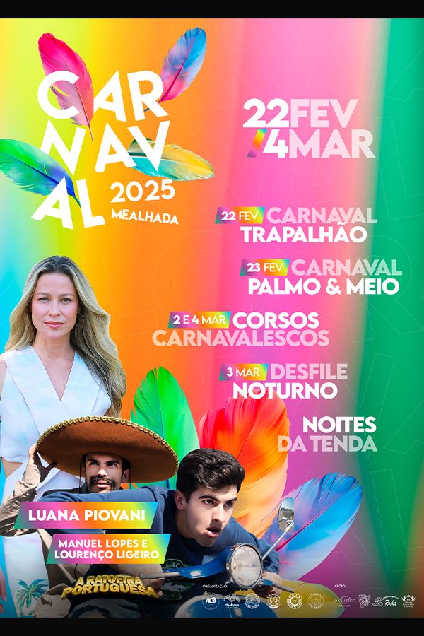 O Carnaval da Mealhada já mexe! (e a MEGA vai lá estar!)