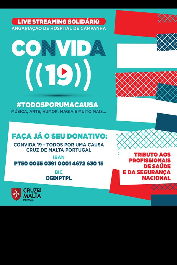 “CONVIDA 19” e ajuda a criar um Hospital de Campanha
