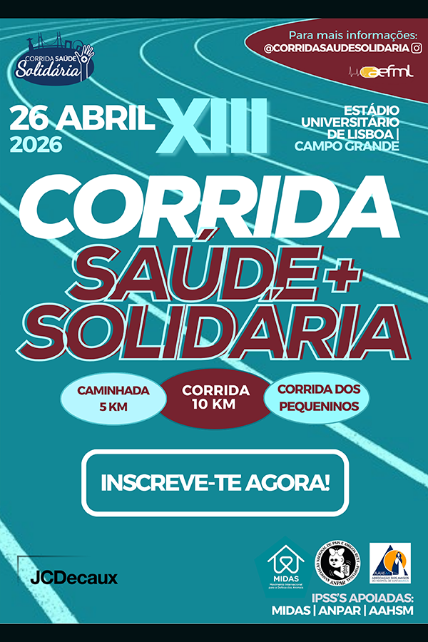 XIII CORRIDA SAÚDE + SOLIDÁRIA XIII CORRIDA SAÚDE + SOLIDÁRIA