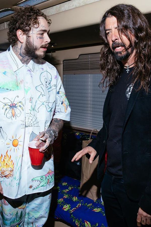 Post Malone elogiado por Dave Grohl