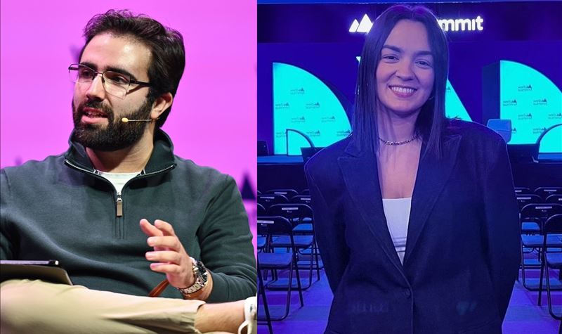 Madalena Costa e Diogo Pires na Web Summit