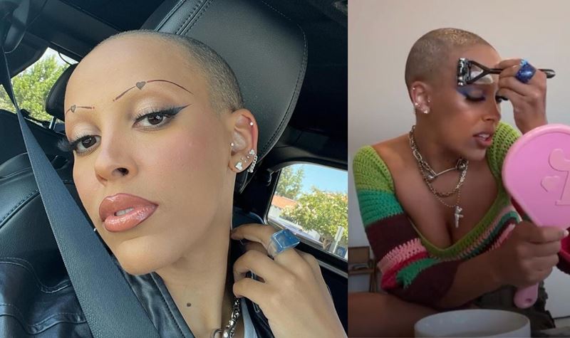 Doja Cat: "Não gosto de ter cabelo!"