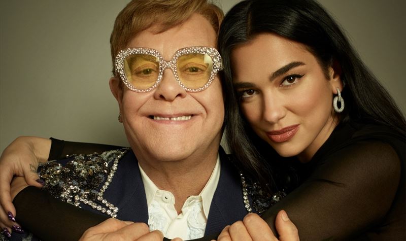 Elton John e Dua Lipa: os Hitmakers de 2022! Elton John e Dua Lipa: os Hitmakers de 2022!