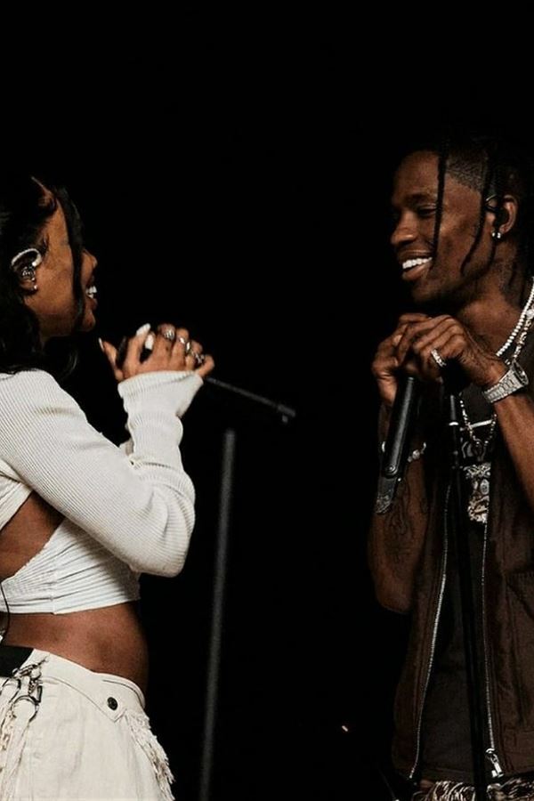 SZA e Travis Scott começaram uma relação?