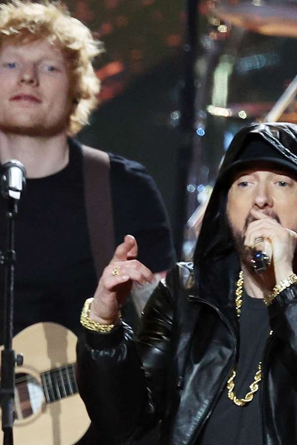 Eminem invadiu o palco de Ed Sheeran?