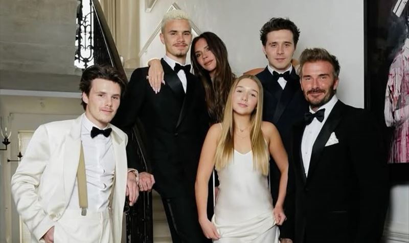 David Beckham tenta reaproximação com o filho