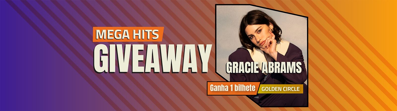 MEGA GIVEAWAY: GRACIE ABRAMS NA MEO ARENA!