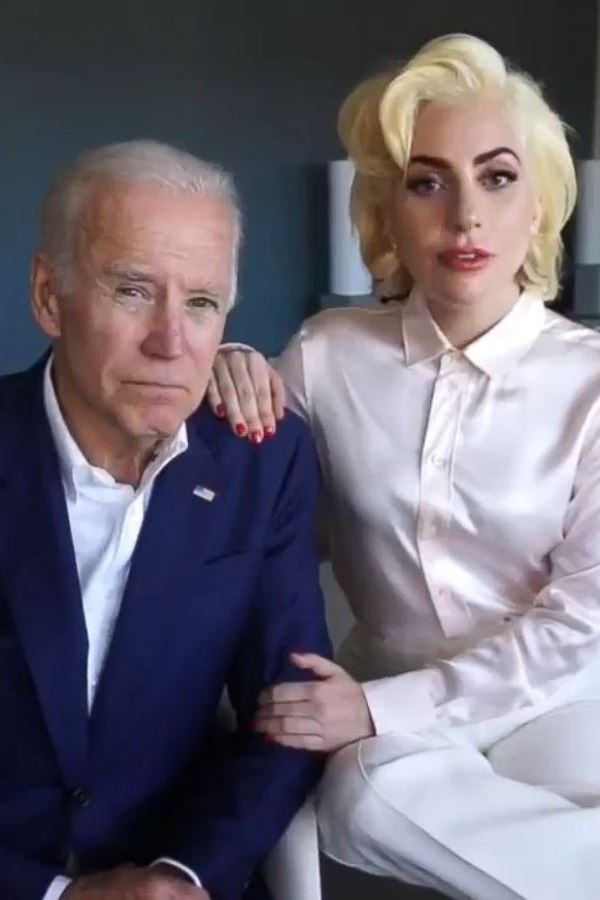 Lady Gaga a trabalhar com Joe Biden?