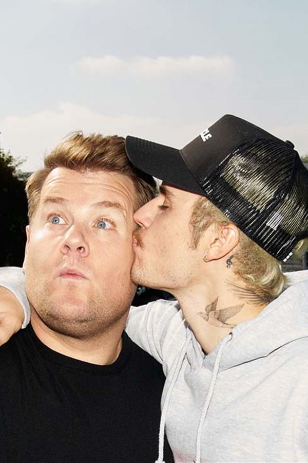 Quando Justin Bieber e James Corden se juntam...