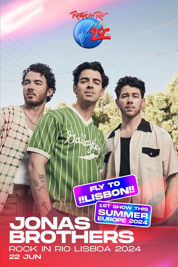 Jonas Brothers garantidos no Rock in Rio Lisboa