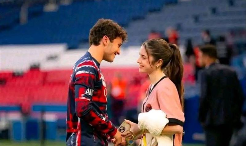 Madalena Aragão vibra com golo de João Neves