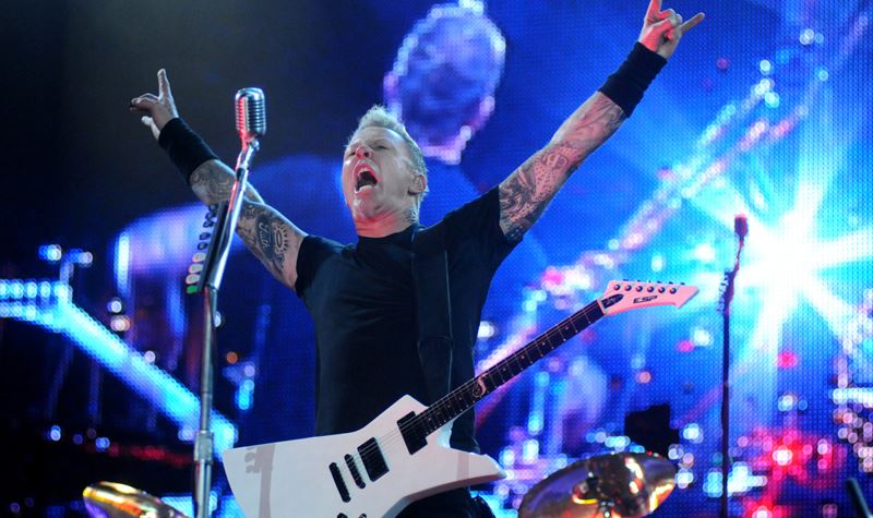 O dia em que a terra tremeu por causa... dos Metallica!