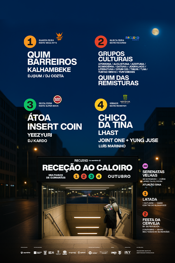 RECEÇÃO AO CALOIRO UMINHO
