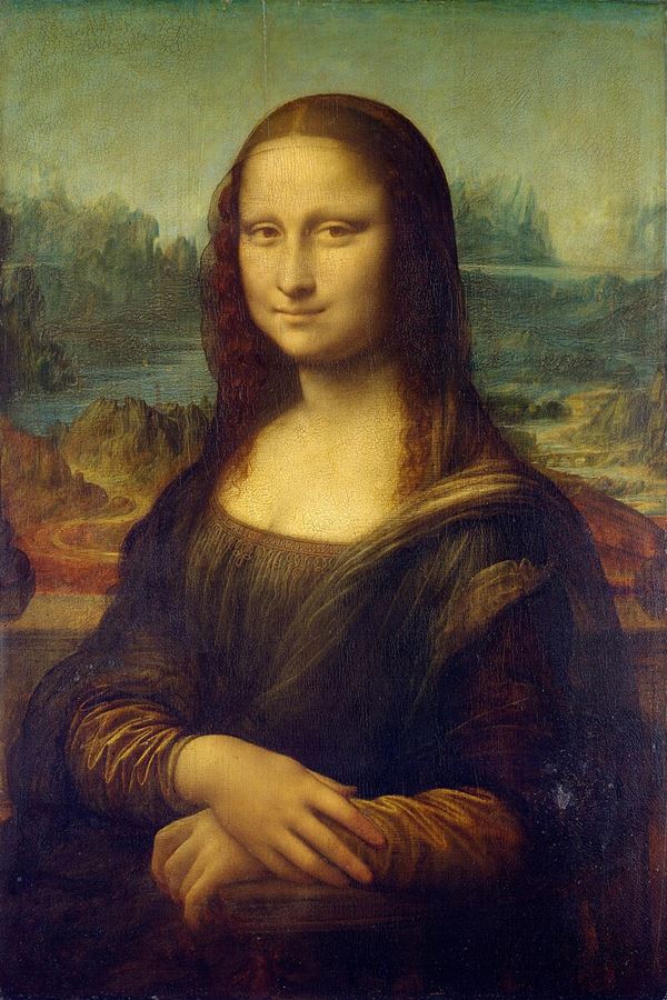 A Monalisa tem um novo sorriso...