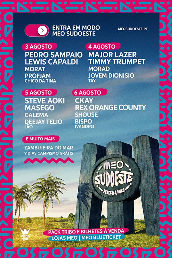 Estamos LIVE no MEO Sudoeste!