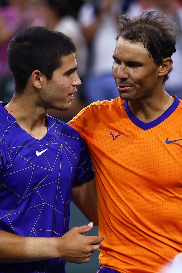 Rafael Nadal e Carlos Alcaraz juntos nos Jogos Olímpicos!