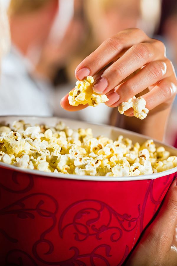 Pipocas no cinema? Esquece!!