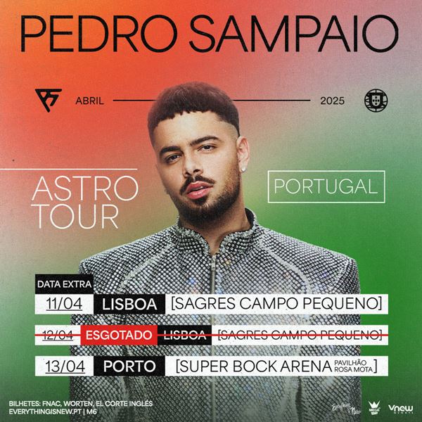 PEDRO SAMPAIO de regresso a Portugal