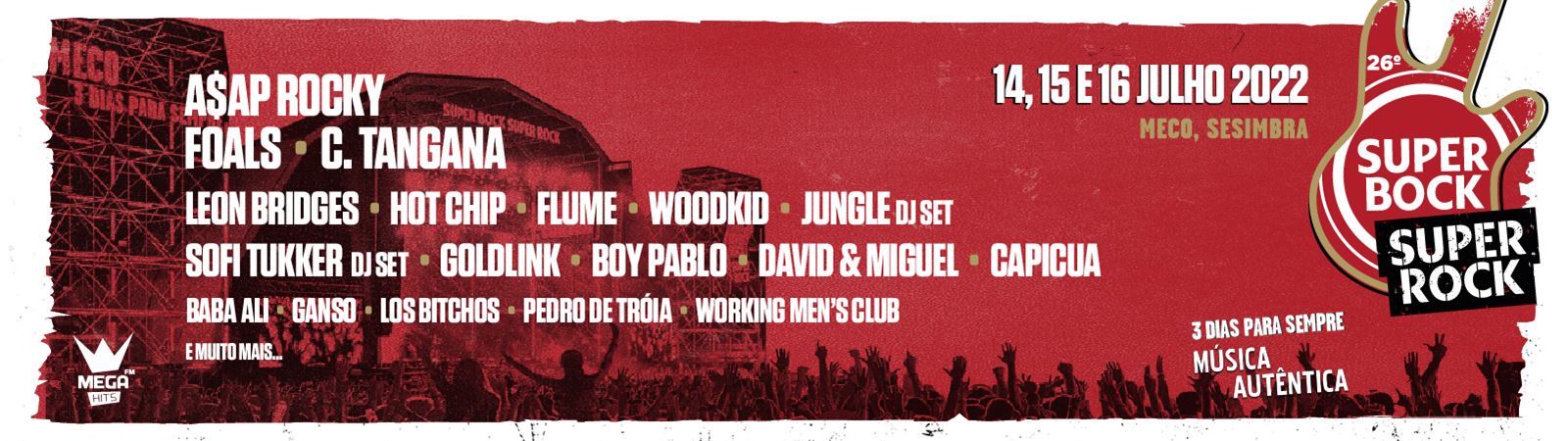 Há novidades no cartaz do Super Bock Super Rock