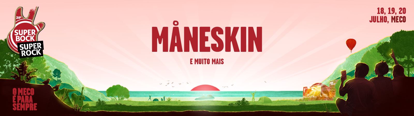 Måneskin estreiam-se no Meco em 2024!