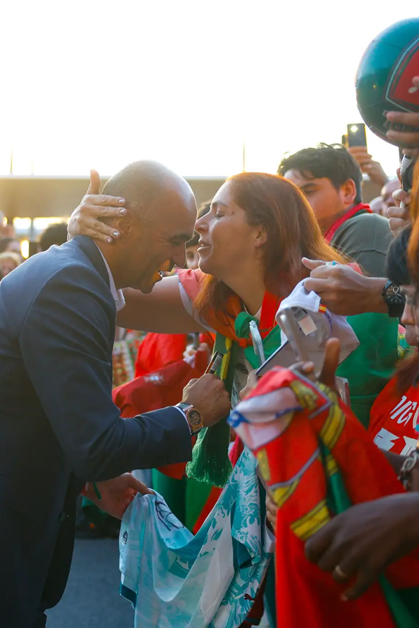 Apoio dos adeptos marca o regresso da Seleção a Lisboa Apoio dos adeptos marca o regresso da Seleção a Lisboa