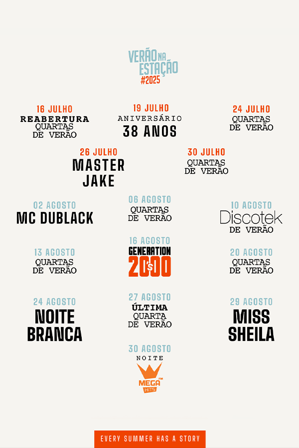 VERÃO NA ESTAÇÃO #2025 VERÃO NA ESTAÇÃO #2025